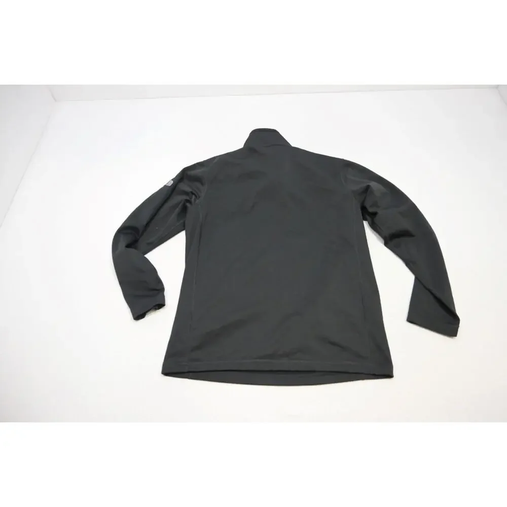 North Face‎ 1/4 Zip Fleece Jacket Performance Pullover Black Mens Size Medium